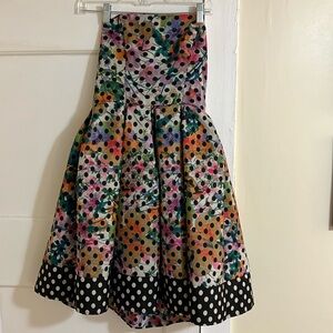 Anthropologie Floral Print Dress